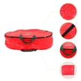 thumbnail image 3 of Unique Bargains 1 Pack Clothes Storage Bags Moving Bags Red 30*8in, 3 of 7
