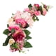 thumbnail image 5 of ColoMX Arco de boda flor falsa decorativa decorativa de flores de rosa artificiales para dintel, 5 of 7