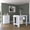 White, variant on Onyx 2-Piece Kitchen Ensemble - Secure Interlocking & Clear Steps - Pantry Cabinet Installation - Durable Wood Build