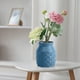 thumbnail image 5 of Elegante jarrón de porcelana sintética, plástico PE, irrompible, para flores secas o frescas, decoración del hogar, nuevo, 5 of 6
