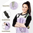 thumbnail image 4 of Dreamtimes Lavender Postmark Mothers day Kitchen Apron,Oven Mitt,Pot Holder,Towel,Birthday Gifts Set for Mom Wife Grandma, 4 of 6