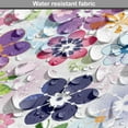 thumbnail image 5 of Floral Dog Crate Cover, Image of Colorful and Translucent Flowers with Ornamental Art in Continuous Pattern, Easy to Use Pet Kennel Cover for Dogs, 35" x 23" x 27", Multicolor, by Ambesonne, 5 of 6