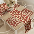 thumbnail image 2 of Ambesonne Strawberry Table Runner & Placemats, Delicious Summer Fruits, Placemat 4 pcs + Runner 14"x72", Grey Yellow and Vermilion, 2 of 2