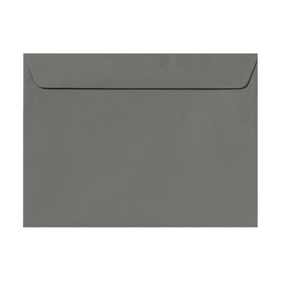 LUXPaper 9 x 12 Booklet Envelopes, Smoke, 500/Pack