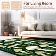 thumbnail image 2 of ODIKA 5'x7' Machine Washable Non-Slip Area Rug, Mystical Mushroom Decorative Floor Covering High Traffic Rug, Green, 278418, 2 of 7