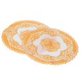 thumbnail image 2 of Cup Coaster, Snti-Slip Place Mats Set Heat Insulated 20x20cm 2pcs  For Home Kitchen Type 04, 2 of 8