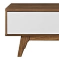 thumbnail image 6 of Modway Envision 48" Particleboard TV Stand for TVs up to 47" in Walnut/White, 6 of 8