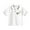 White5, variant on Hiijoy Toddler Boys Short Sleeve Polo Shirt Cartoon Car Print Casual T-Shirt, Sizes 1-6