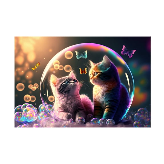 Canvas Wall Art - Ray Heere 'Mystical Morning 16' Wall Art for Living Room, Bedroom, or Office Décor by Trademark Fine Art - 19 x 12 Inches