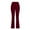 A01-Wine, variant on ZVAVZ Flare Yoga Pants for Women,Women's Stretchy High Waisted Pants Solid Straight Leg Yoga Pants Fashion Athletic Bell Pants Flash Sale Of The Day Black XL