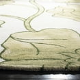 thumbnail image 3 of Safavieh Dip Dye Lilibeth Distressed Area Rug, Ivory/Light Green, 7' x 7' Round, 3 of 8