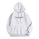 thumbnail image 5 of MHFRRA Sudadera con Capucha y Estampado de Letras para Un Estilo Casual Elegante y Cómodo Sudadera Tipo Jersey para El Día A Día Blanco, 5 of 5