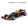 thumbnail image 1 of Bburago 1:43 2021 Red Bull Racing F1, pintura especial de Turquía, aleación de Fórmula 1, Super modelo de coche de juguete RB16B 11 # Perez 33 # Verstappen Fivean unisex, 1 of 2
