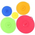 thumbnail image 6 of Yongwei 5pc Silicone Mug Lid & Bowl Cover Set - Reusable & Durable, 6 of 8