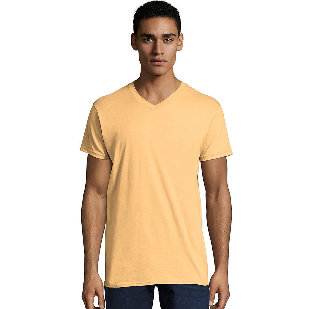 Hanes Nano-T V-Neck Short Sleeve T-Shirt 498V 