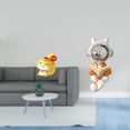 thumbnail image 2 of Estatua Decorativa De Serpiente Astronauta De Dibujos Animados, Figura De Resina, Adorno De Mesa Para Estante, Centro De Mesa, Oficina, Dormitorio, Regalo De Inauguración De Casa, Escultura, 2 of 8