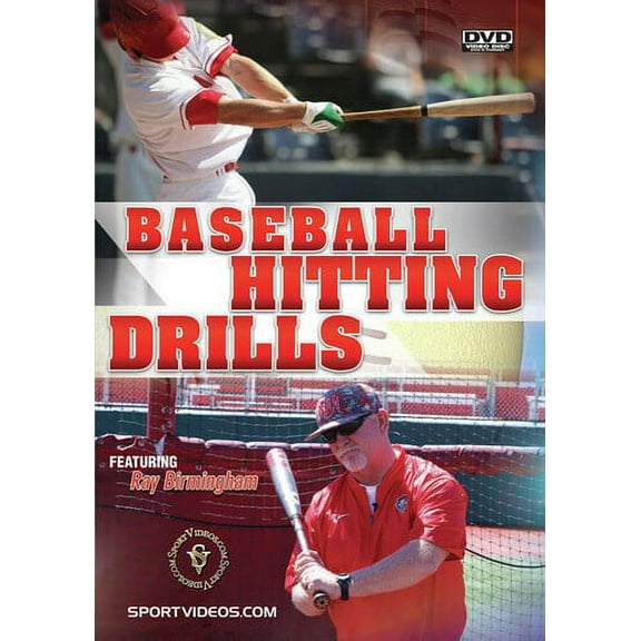 Baseball Hitting Drills (Ray Birmingham) (DVD), Sportvideos.Com, Sports & Fitness