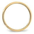 thumbnail image 2 of 14KY 6mm LTW Milgrain Half Round Band Size 7 in 14k Yellow Gold, 2 of 3