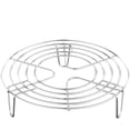 thumbnail image 1 of Support de Cuisson en Acier Inoxydable Support de Cuisson à Vapeur Insert Gâteau Rond (16x16x4cm), 1 of 5