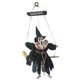 thumbnail image 1 of Fantasma Colgante de Decoracion Halloween Terror Eléctrico Colgante Disfraces de Cosplay de para de Cumpleaños Negro Macarena Juguetes de bruja de escoba de miedo, 1 of 7