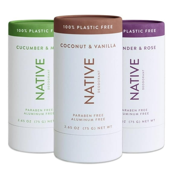 Native Deodorant Contains Naturally Derived Ingredients, 72 Hour Odor Control | Deodorant for Women and Men, Aluminum Free with Baking Soda, Coconut
