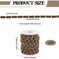 thumbnail image 2 of 10 Yard x 7MM PU Leather Chain Strap for Women Purse Making Thin Gold Chain Roll String Strip with Black Leather for Jewelry DIY Crafting Supplies Shoulder Bag Handbag Wallet Handle Making, 2 of 8