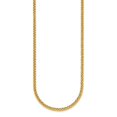 thumbnail image 2 of Diamond2Deal 18K Yellow Gold Polished 3.1mm Wheat Necklace for Women 18", 2 of 4