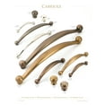thumbnail image 2 of Schaub And Company 64-6 Cabriole 6" Center To Center Traditional Arch Bow Cabinet Handle /, 2 of 2