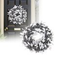 thumbnail image 2 of Corona de Halloween para decoraciones de fiesta Corona decorativa de plástico perfecta para fiestas de Halloween en interiores y exteriores, 2 of 4