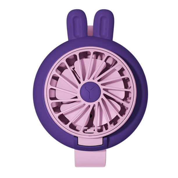 Ventilador Portátil Recargable Personal Mini Muñeca Ventilador de Reloj Recargable Usb con Correa de Muñeca Ajustable Ventilador de Bolsillo de Velocidad Portátil para Niños Niños Viajes de Oficina In