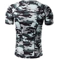 thumbnail image 2 of Padded Compression Shirt Chest Protector Undershirt for Football Soccer Paintball Shirt, 2 of 5