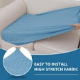 thumbnail image 4 of Individual Couch Cushion Covers, Stretch Sofa/Couch Seat Cushion Covers, Magic Sofa Covers Washable, Dog Couch Cushion Covers for Sofa with Elastic Bottom, 4 of 6
