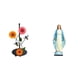 thumbnail image 1 of Dispensador de toallas de papel antideslizante vertical con soporte para pañuelos, estatua de María, adorno religioso de Jesús, artesanía, e, 1 of 8