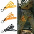 thumbnail image 2 of Commercial-Grade Dual-Buckle Tactical Restraint Strap 1000LB Tensile Strength Military Nylon Folding Security Tie-Down with Quick-Release Pull Rings(Orange), 2 of 7