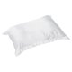 thumbnail image 1 of 48*74cm funda de almohada suave de satén sedoso de verano cómoda funda de almohada blanco sólido, 1 of 7
