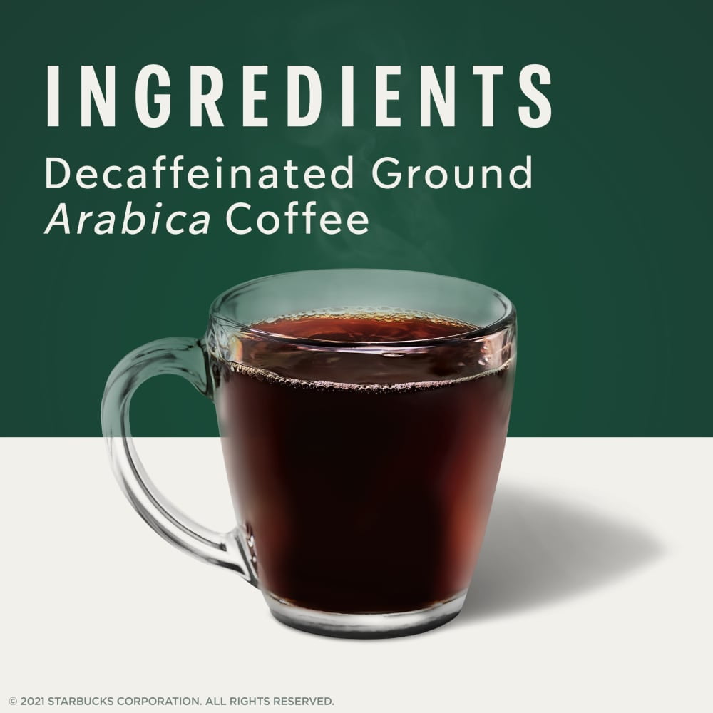 2X-Starbucks Decaf Caffe Verona Dark Roast Ground Coffee - 12 oz