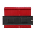thumbnail image 2 of Medidor Herramienta Laminada Azulejo Tubo Estándar Copia Perfil Plástico 5 Pulgadas, 2 of 8
