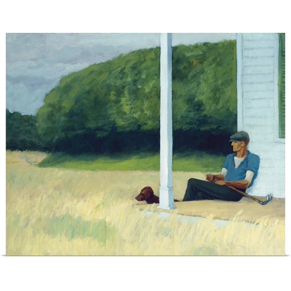 Great BIG Canvas | Rolled Edward Hopper Poster Print entitled Clamdigger