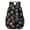 Monster Cartoon Truck Black Pattern, variant on Monster Cartoon Truck Black Pattern 17" Waterproof Oxford School Backpacks for Teens, S-Shape Padded Straps, for School, Travel, Hiking, Camping