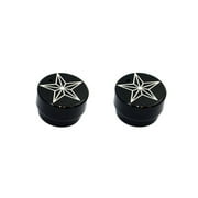 UPC 660936014252 product image for All Sales Interior Dash Knobs (set of 2)- Star Black | upcitemdb.com