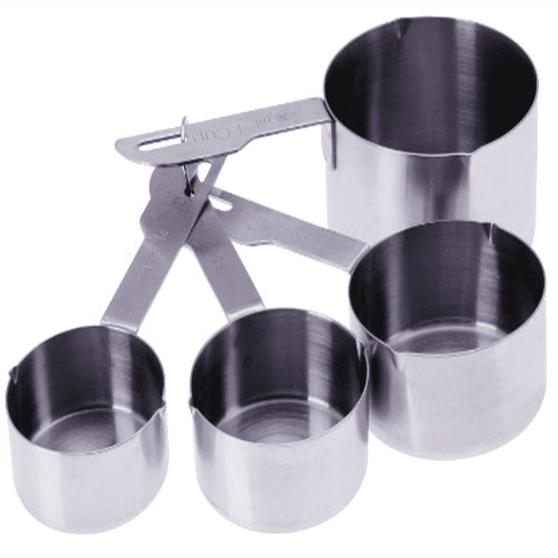 Prepworks by Progressive Stainless Steel Measuring Cups with Pour Spout