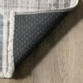 thumbnail image 6 of nuLOOM Page Diamond Striped Machine Washable Area Rug, 4' x 6', Beige, 6 of 9