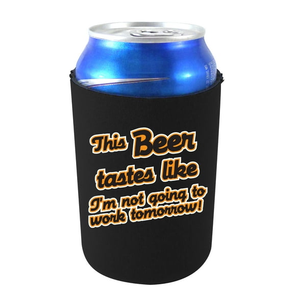 This Beer Tastes Like I'm Not Going to Work Tomorrow! Can Coolie (Black)