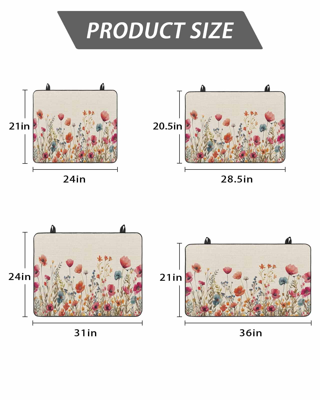 Stove Top Covers for Electric Stove,Pink Orange Teal Spring Floral Glass Stovetop Cover Protector,Watercolor Botanical Summer Flowers Cooktop Protector Oven Mat for Kitchen Countertop 36"x21"