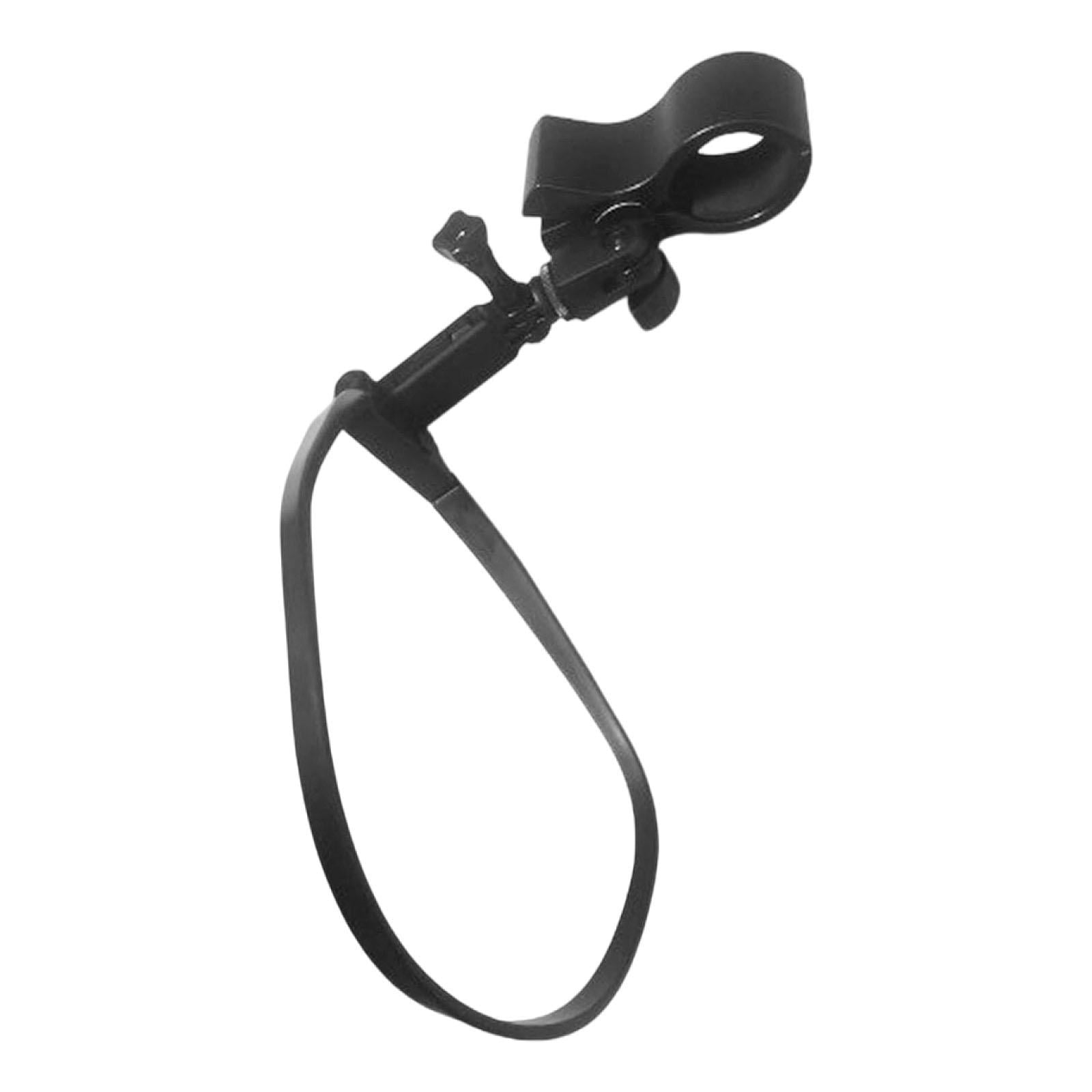 MERIGLARE Neck Mic Holder Handsfree Microphone Stand Mount Accessories Adjustable Clamp Lightweight pp Material Suitable for Classroom Performance Teacher Singer style A