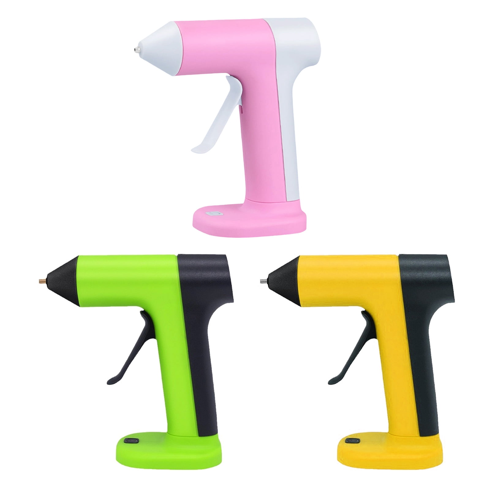 Wireless Craft Glues Guns Rechargeable Battery Efficient 30S Preheating Time Overheat Protective for Kids School Crafts