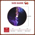 thumbnail image 2 of Fotbe Purple And Blue Nebula Pattern Christmas Tree Skirt, Tree Skirts Plush Christmas Decorations, Christmas Tree Skirts Xmas Decorations Holiday Party Decor-48", 2 of 6