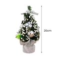 thumbnail image 5 of 20CM Mini Christmas Tree Flower Small Ball Decor Xmas Tree Home Party Decoration Gift, 5 of 7