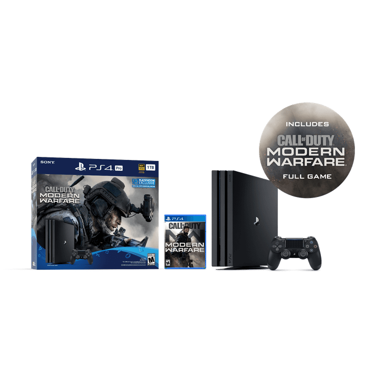 Sony Playstation PS4 Pro 1TB Call of Duty: Modern Warfare Bundle
