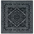 thumbnail image 2 of Safavieh Adirondack Xavier Oriental Area Rug, Black/Ivory, 4' x 4' Square, 2 of 14